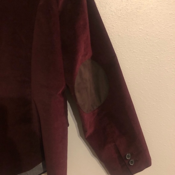 Velvety Burgundy Blazer from Banana Republic - Picture 5 of 5